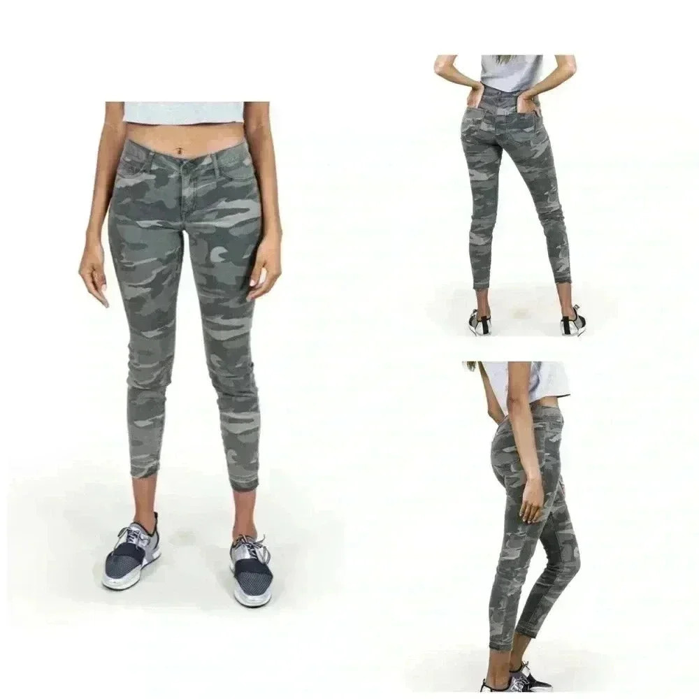 Rewash Printed Joey Classic Rise Skinny 9